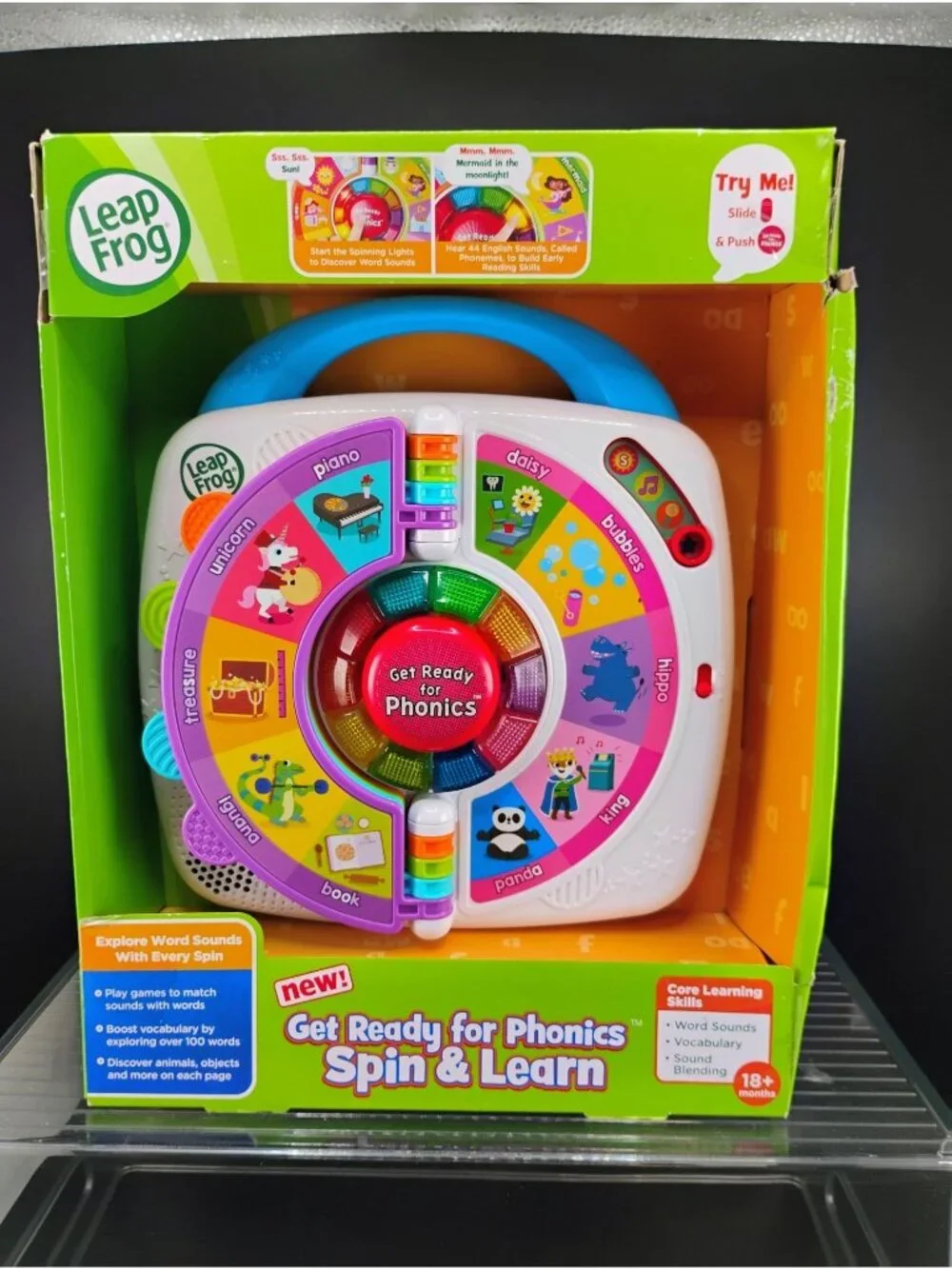 LeapFrog Get Ready For Phonics Spin & Learn Toy 18M+